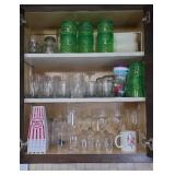Cabinet Full Of Glasses