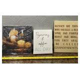 New Lighted Candle Canvas & Other Signs