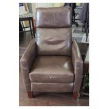 Big Lots leather Reclining Chair With Pealing