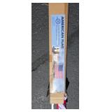 New In Box 12ft American Flag Pole