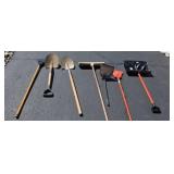 Garden Tools and Snow Shovel