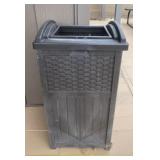Plastic Outdoor Trash Can