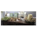 Candle Warmer, Candles, Mirror, & More