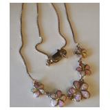Flower Necklace 925