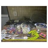 Paparazzi and Costume Jewelry with Tote and Lid.