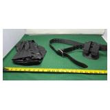 Belt With Ammo Pouches & Gloves