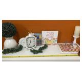 500 Piece Puzzle, Big Lots Clock, Grandma Picture