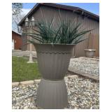 Standing Flower Pot. Plastic