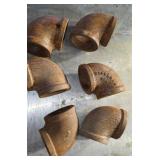 2 1/2" Iron Elbows