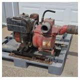 Homelite 10hp Gas Water/Trash Pump 3". Runs
