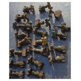 Brass Valves 1/2" & 1/4"