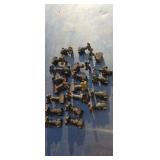 Brass valves 1/2" & 1/4"