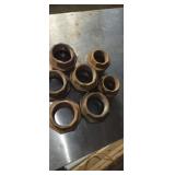 3 in and 2 1/2 in Iron unions