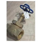 New Nibco 2" Brass Gate Valve