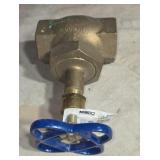 New Nibco 2" Brass Gate Down