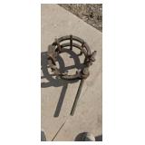 11" cage type pipe welding clamp