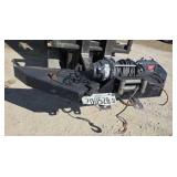 Custom Made Heavy Duty Steel Bumper with Warn