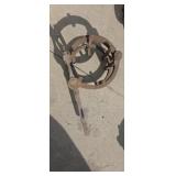 United Tipton 9" cage type pipe welding clamp