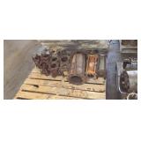 10  Smith Blair 6" 4" & 3" pipe couplings.