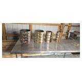 Clow & Mueller 10" & 5 " stainless steel