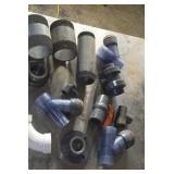4 1/4" -1" Plastic Pipe Fittings