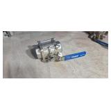 New  FNW 2 in stainless steel ball valve