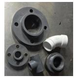 Plastic Pipe Fittings 3",1", 2"