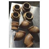 3" - 2 1/2" Iron Pipe Fittings