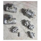 1 and 1/2 inch 1 and 1/4 in half inch