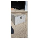 24"with X 16 1/2" all aluminum toolbox