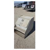 Merritt  Saddle Box truck tool box with steps
