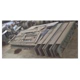 AFC Side Wall Down Draft Paint Booth 110v