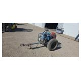 Generac 7000 watt generator  16 hp on trailer