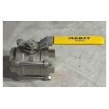 New Merit  2" Stainless Steel Ball Valve