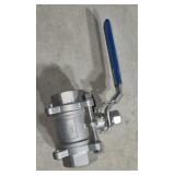 New FNW 1 1/2" Ball Valve