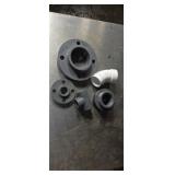 Plastic pipe fittings 3 in 1 in 2 in