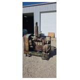 Detroit Diesel stationary power unit engine 4