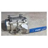 New FNW 2" Stainless Steel Ball Valve