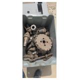 Tools for a metal lathe.