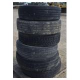 Six Truck Tires