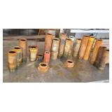 2" Steel Pipe Nipples. Various Sizes