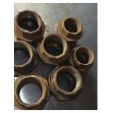 3" and 2 1/2" Iron Unions