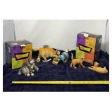 Cagey Critters Cat Figurines