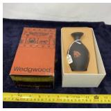 Wedgwood Jasperware Terracotta/Black Bud
