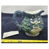 Decorative Winter Snowman Ceramic Pitcher