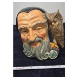 Royal Doulton Character Jug Titled "Merlin"