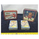 Midwest Christmas Decorative Tins