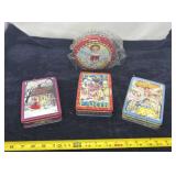 Decorative Christmas Metal Tins