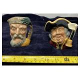 Robinson Crusoe Small Character Jugs