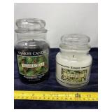 Yankee Candles In Lily Of The Valley and Balsam &